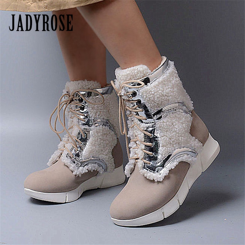 Jady Rose 2019 New Winter Women Warm Snow Boots Fashion Fur Boots ...